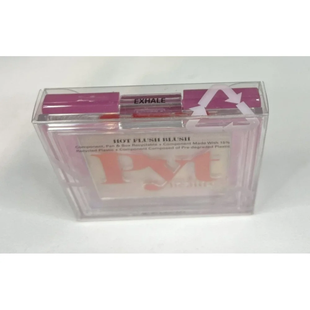 Pyt Beauty Hot Flush Blush Everyday Pressed Powder ~ Exhale ~ 0.16 oz